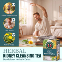 Detoks Mendukung Kesehatan Ginjal 20 Kantong Teh Celup untuk Kesehatan Saluran Kemih, Membersihkan, Herbal Segar Tradisional, Teh Pembersih Ginjal