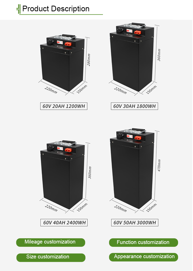 Most popular e bike li-ion battery 60v 20ah, 60v 28ah electric vehicle lithium battery, 72v 20ah lead acid battery pack