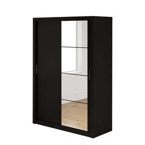 Nouvelle Armoire de Chambre Contemporaine en Bois Ingénierie avec Portes Coulissantes pour Salon et Villa - Product Image 2