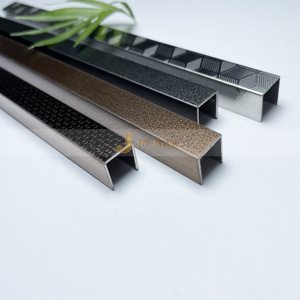 Perfil de Acero Inoxidable en Forma de U para Azulejos JYFMETAL - Diseño Contemporáneo Resistente al Agua con Garantía de 5+ Años para Bordes de Piso de Apartamentos - Product Image 5