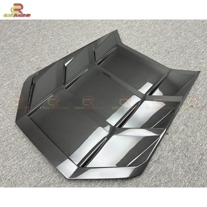 Couvre-moteur en fibre de carbone sèche pour Lambo Huracan LP610 2014-2018, capot en carbone, kits de carrosserie, pièces de voiture - Product Image 3