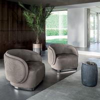 Fauteuil individuel moderne en tissu pour salon, appartement, mobilier de luxe léger, chaise d'appoint durable pour maison, bureau, hôtel, toute la maison