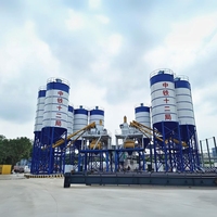 Centrale à béton modulaire commerciale fixe de 120 m³ avec certificat CE