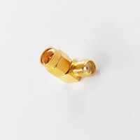 18Ghz RF Coaxial SMA Fiche Mâle vers SMA Femelle Jack Connecteur Angle Droit Adaptateur/Convertisseur
