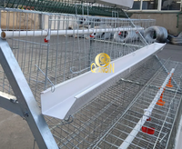 Mangeoire en PVC QianQin pour élevage avicole, mangeoire en plastique pour poules pondeuses en cage