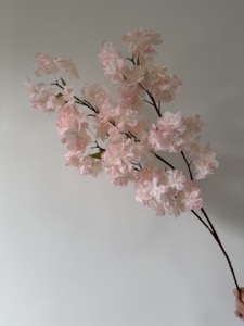 DC018 fiore di ciliegio artificiale giappone di seta <span class=keywords><strong>Sakura</strong></span> fiore rosa ciliegio per decorazione di nozze - Product Image 4