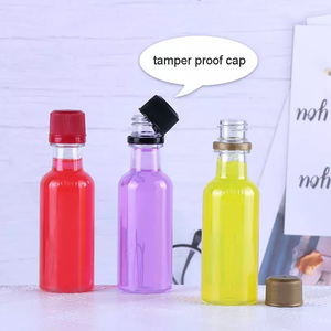 Bouteille de whisky personnalisée de 1,7 fl oz, petite bouteille de whisky vide en plastique PET, bouteille de <span class=keywords><strong>liqueur</strong></span> miniature pour alcool, bouteille de vin, 50 ml avec bouchons anti-effraction - Product Image 4