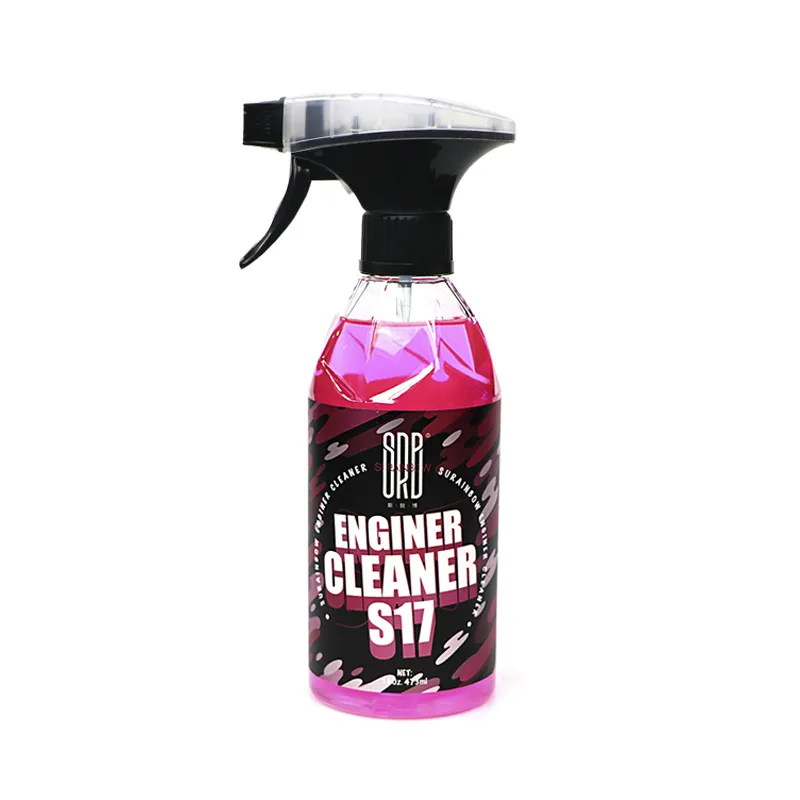 SRB car care products s17 Engine Cleaner quickly remove oil grease make the engine bay shine as new dust stain remover