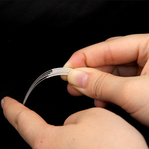 Médecine traditionnelle chinoise feuille d'aluminium 100 pièces remplir aiguilles d'acupuncture plaquées argent stérile jetable - Product Image 5