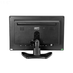 11.6 Inch 1366x768 LCD Screen Plastic Shell Desktop <strong>Monitor</strong> With HD VGA BNC AV USB Interface For CCTV Car DVR Microscope Camera - Product Image 2