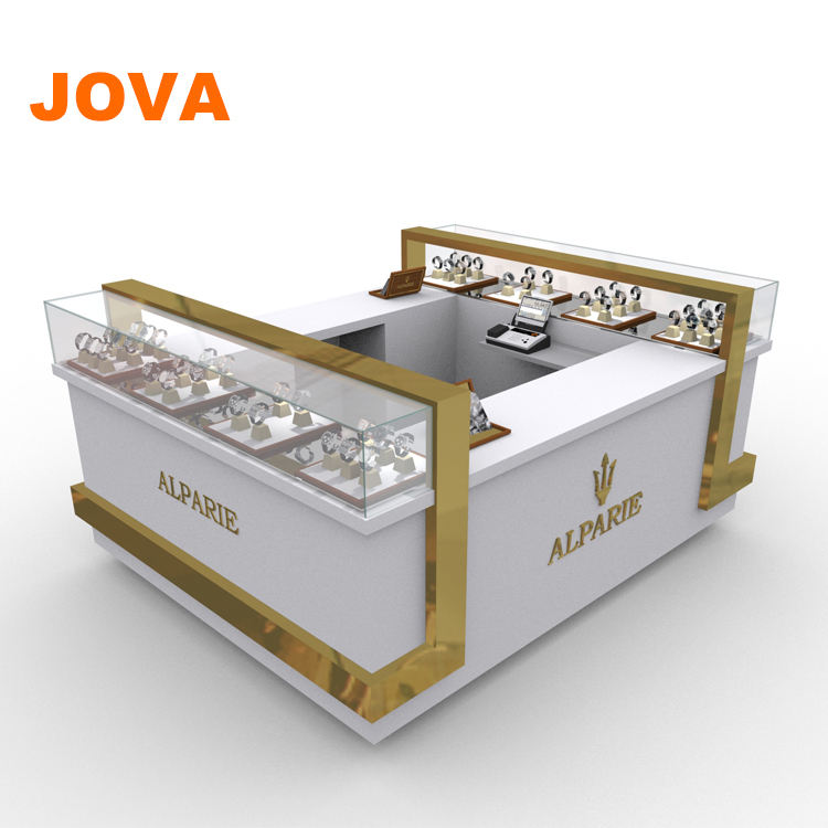 Custom Watch Kiosk by White Design Mall Watch Furniture