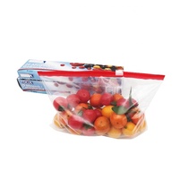 Sacs de Conservation Alimentaire Congélation en PEBD avec Fermeture Éclair Coulissante pour Réfrigérateur – Maintien au Frais, Scellés pour Fruits et Légumes