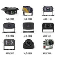 Vente chaude Caméra de recul universelle AHD 720P 1080P Étanche IP69K Vision nocturne Caméra de recul Accessoires de voiture Aide