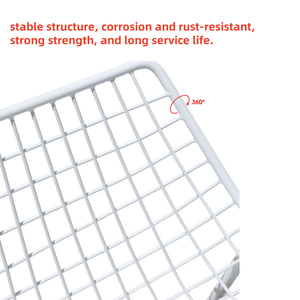 Ensemble de salle à manger d'extérieur moderne table ronde en treillis noir et chaises rembourrées pour <span class=keywords><strong>patio</strong></span>, jardin et balcon meubles en métal durables - Product Image 3