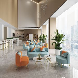 Aobin Modern Sofa Set BD-F9219H Combination Office Living Room Furniture With <b>Cushions</b> For <b>Small</b> Spaces - Product Image 3