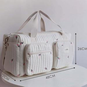 Tas Popok Tote, Tas Popok Perjalanan Kapasitas Besar, Tas Rumah Sakit untuk Persalinan, Tas Bayi Perlengkapan Bayi, Alas Ganti Popok - Product Image 6