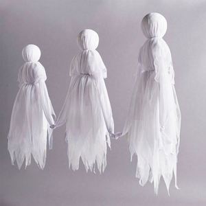 Halloween Scaring <b>Witch</b> Ghost Props Gauze Ghost Horror Hanging <b>Decorations</b> Halloween <b>Decorations</b> - Product Image 4