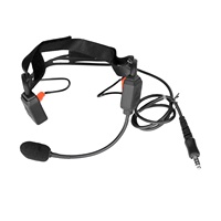 Haut-parleur à conduction osseuse de haute qualité avec casque microphone flexible