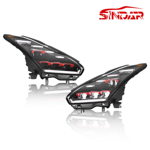 ชุดไฟหน้า LED อัตโนมัติ SINDAR สำหรับรถยนต์นิสสัน จีทีอาร์ จีทีอาร์ อาร์35 ปี 2009-2023 2024 2025 ใหม่ ดัดแปลงสไตล์เพชร อุปกรณ์เสริมไฟหน้า - Product Image 4