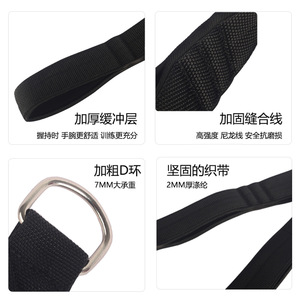 Câble de Résistance Croisé OEM Rouge pour Entraînement Biceps Triceps – Accessoires d'Équipement de Fitness - Product Image 4
