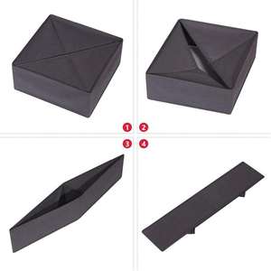 Caixa Organizadora de Tecido Dobrável com 24 Compartimentos para Armazenamento de Meias, Roupas Íntimas e Panos para Gavetas e Guarda-Roupas - Product Image 4