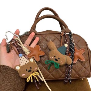 Lindo Colgante de Mochila Escolar con Forma de Muñeca de Dibujos Animados Tridimensional, Campana de Viento LED de Cobre, Accesorio para Bolsa de Niña, Regalo - Product Image 5