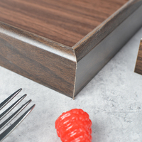 Plateau de lit en bambou éco-responsable monobloc, plateau de service multifonction sculpté pour le petit-déjeuner, ustensiles de table, cuisine et salle à manger