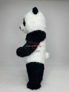 Costumes de tête de <span class=keywords><strong>panda</strong></span> <span class=keywords><strong>KungFu</strong></span> Costume de mascotte de <span class=keywords><strong>panda</strong></span> réaliste pour adultes, hommes et femmes - Product Image 6