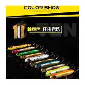 Tête de serpent pêche au chat leurres de pêche flottants hochet son plus fort <span class=keywords><strong>Super</strong></span> <span class=keywords><strong>Spook</strong></span> pêche chine imprimé crayon leurre 7 Cm serpent 10 M - Product Image 5