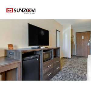 TV moderno a 3 stelle pannello a muro in legno bagno a parete specchio Hotel mobili produttori e fornitori - Product Image 2