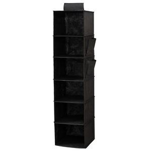 Multi-Layer Large Capacity Dustproof Cover Non-Woven Hanging Foldable Clothes Organizer Washable Room Storage American Style - Product Image 5