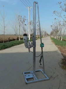 Portable Mini Rotary Water Well Drilling Rig 60M Depth Electric Motor 220V 2500W Alloy <strong>Bit</strong> - Product Image 3