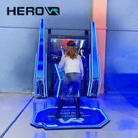 Machine d'arcade de révolution de danse de simulateur de Vr de plate-forme debout d'investissement bas commercial