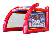 Jeu de sport interactif hockey sur glace gonflable Hockey sur glace Shootout Jeu gonflable Location jeu de hockey avec souffleur gratuit
