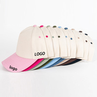 Casquettes de baseball en coton brodées 3D vierges OEM/ODM avec logo personnalisé, vente en gros, design de haute qualité, casquette souple structurée pour homme