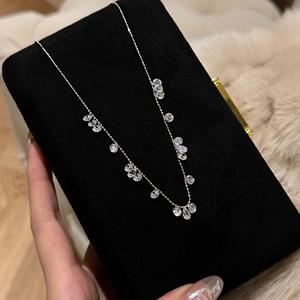 Collar con Colgante de Buda de Hielo Blanco, Plata de Ley S925, Calcedonia, Ágata, Piedra de Jade, Atrae la Riqueza, Nuevo - Product Image 3