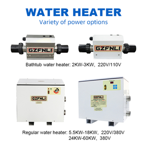 Pompe à <span class=keywords><strong>chaleur</strong></span> électrique portable Fenlin pour <span class=keywords><strong>piscine</strong></span>, économie d'énergie, 5,5 kW à 60 kW, pour une <span class=keywords><strong>chaleur</strong></span> efficace de la <span class=keywords><strong>piscine</strong></span> - Product Image 2