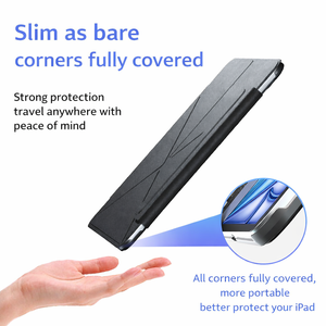 Étui de protection pour tablette, personnalisation en gros d'usine, pour iPad, magnétique, multi-angles, Laudtec - Product Image 3
