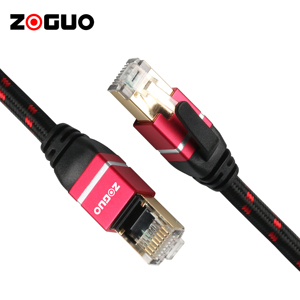 Nhà máy chất lượng cao cat8 mạng cáp 1m/5M <span class=keywords><strong>Ethernet</strong></span> LAN Cáp với 48 gam Băng thông hỗ trợ lên đến 2000MHz làm bằng đồng - Product Image 3