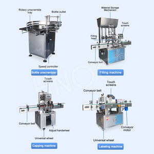 HNOC Automático Semilla de albahaca Bebida <span class=keywords><strong>Whisky</strong></span> Líquido Máquina embotelladora Botella de mascota Jugo Máquina de llenado de agua <span class=keywords><strong>Precio</strong></span> - Product Image 2