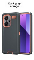 Coque de téléphone portable anti-chute, antichoc, intégrale, pour Redmi Note 13 Pro Plus Poco X6, protection intégrale, coques combinées antichoc