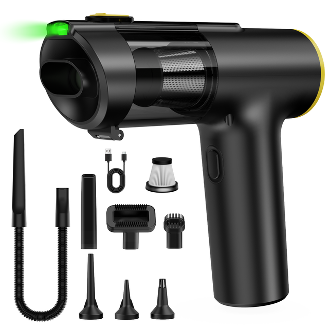High Power Cordless Car Vacuum Cleaner Brushless Motor Portable Handheld Cleaning Tool Cordless 2 in 1 Mini Vacuum Cleaners