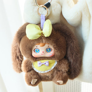 Meiyi Youchao Samuel Little Rabbit Family Series 2a Generazione - Blind Box in Peluche a Tema Animale in Poliestere - Bambola Giocattolo Trendy per Ragazze - Product Image 5