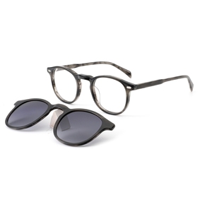 Gafas de Sol con Clip, Diseño de Acetato, Protección UV400, Visión Nocturna, Anti-Radiación, Cómodas, Ligeras y Modernas - Product Image 3