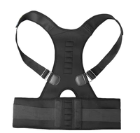 Corsé ortopédico para hombro y columna vertebral, alisador de espalda ajustable, terapia magnética, Corrector de postura, cinturón de soporte