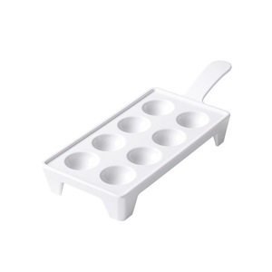 Xiangyuan <b>Melamine</b> Rectangular <b>Plate</b> With Handle Stackable Meatball <b>Plate</b> For Hotel Coffee Tea Service - Product Image 2