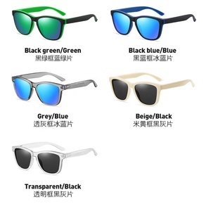 <span class=keywords><strong>Gafas</strong></span> <span class=keywords><strong>de</strong></span> <span class=keywords><strong>Sol</strong></span> Cuadradas Aoron 3039, Precio Económico al por Mayor, Protección UV, Polarizadas, <span class=keywords><strong>de</strong></span> Plástico, <span class=keywords><strong>para</strong></span> Hombre y <span class=keywords><strong>Mujer</strong></span>, Opciones Disponibles en Blanco y Azul - Product Image 6