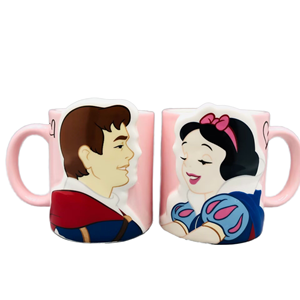 M film <span class=keywords><strong>belle</strong></span> <span class=keywords><strong>la</strong></span> bête dessin animé conception tasses en céramique figurine poupées Kawaii <span class=keywords><strong>Belle</strong></span> bête tasses à café cadeau pour enfants filles - Product Image 3