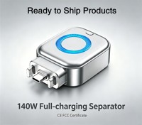 Produit phare en dropshipping : Adaptateur universel intelligent 140W à charge complète et séparation automatique Type-C pour téléphone