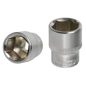 ULTIMATE®Zócalo de Impacto Profundo de 6 puntos de 1/4 \ "3/8 \", Material de acabado cromado con llave Torx cuadrada hexagonal para reparación DIY - Product Image 1